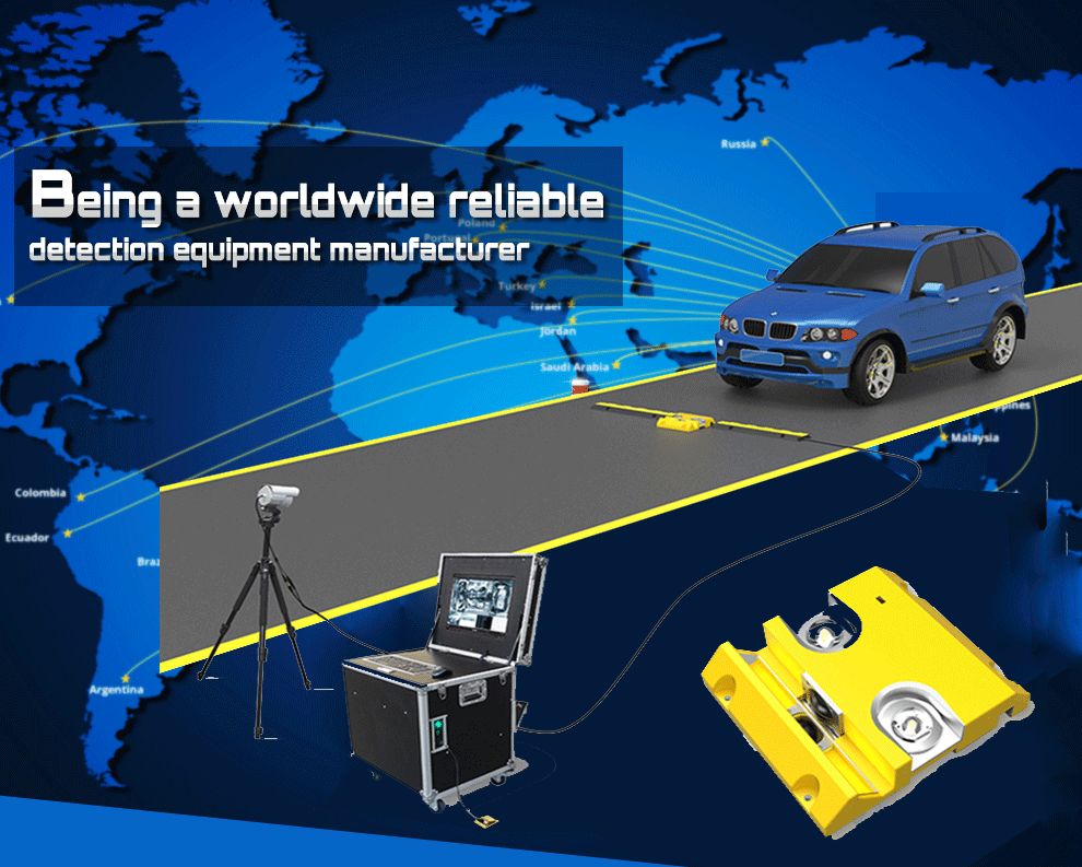 Under vehicle security scanner