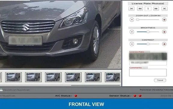 Nuvoscan-P AI-powered Under Vehicle Scanning System
