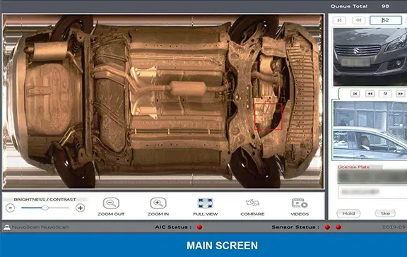 High-resolution imaging for security